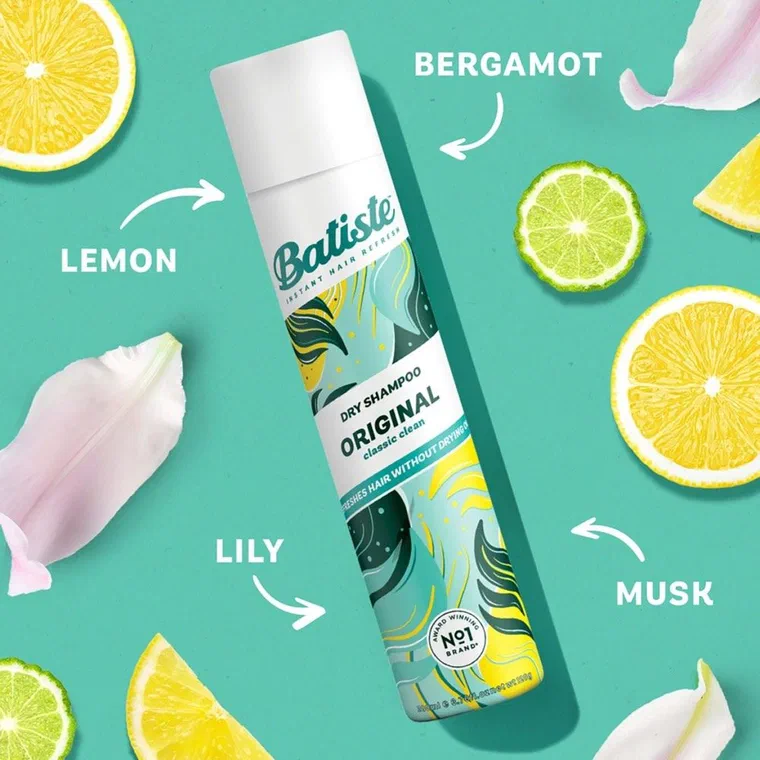Chai dầu gội đầu khô Batiste