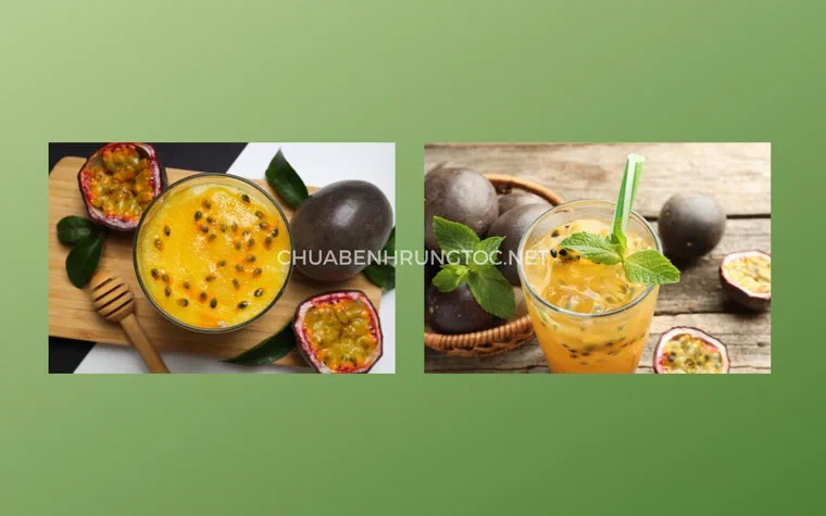 Nước chanh leo và các món chế biến từ chanh leo tươi mát