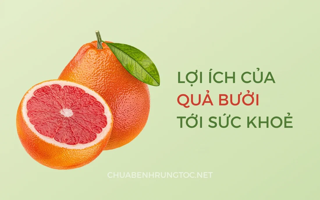 Tác dụng của quả bưởi với tóc, da đầu và sức khỏe