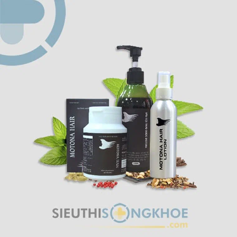 Bộ ba sản phẩm Motona Hair