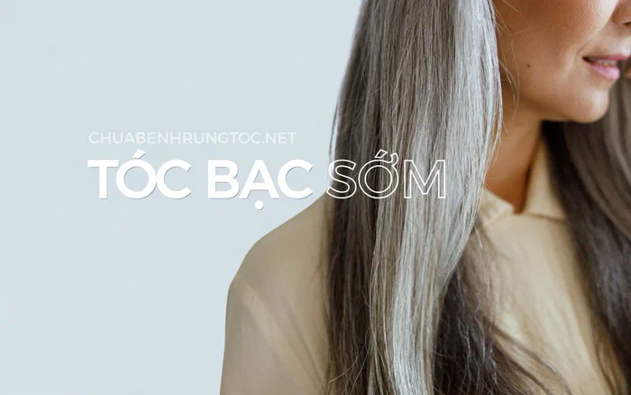 Tóc bạc sớm: nguyên nhân, xét nghiệm nên làm và cách khắc phục